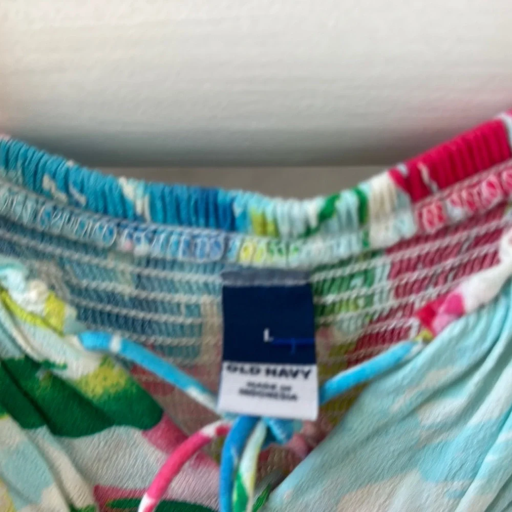 ❄️ Old Navy Colorful Floral Sundress - Picture 3 of 7